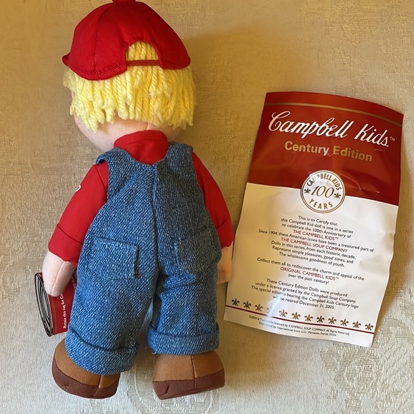 NIB Campbell’s Kids Century Edition cloth dolls, retired in 2005 - Picture 5 of 11